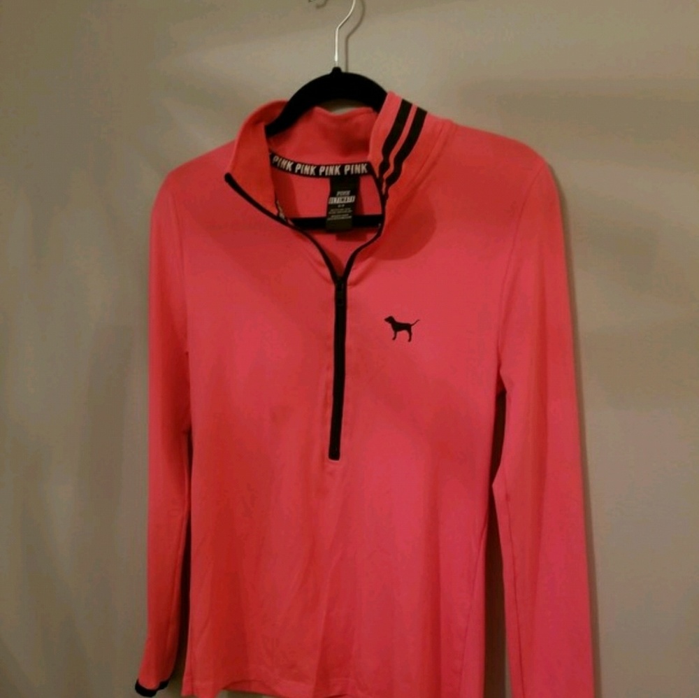PINK half zip jacket